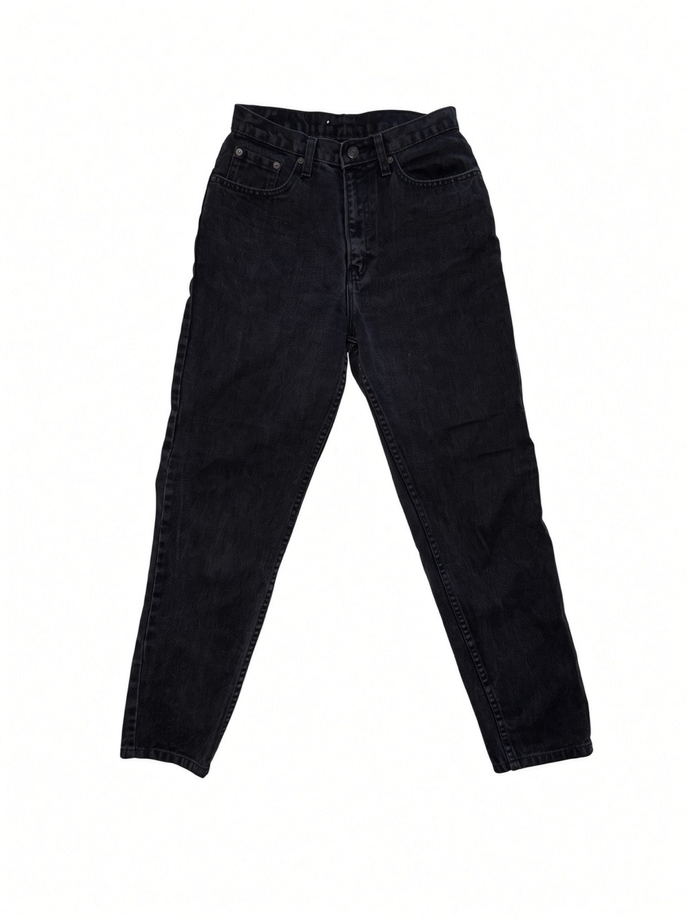 Vintage 90s Jordache Black High Rise Jeans 100% cotton Size 11/12